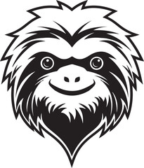 Lethargic Leisure Icon Relaxed Logo Elegance Lazy Languor Logo Tranquil Sloth Mastery