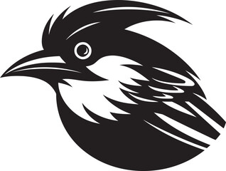 Graceful Flight of Onyx Iconic Emblem Feathered Melody Sparrow Majesty