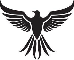 Sculpted Predatory Beauty Aerial Aesthetics Precision in Flight Lethal Logo Marvel