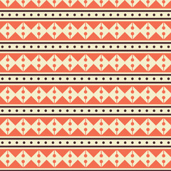 Ethnic pattern geometric abstract background vintage fabric fashion background