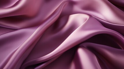 Close-up of satin fabric folds, showcasing its sheen.