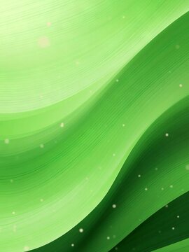 Waves green gradient abstract background. 4k moving animation concept with smooth movement and copy space. Vertical video for business.