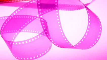 cinematic background with film strip