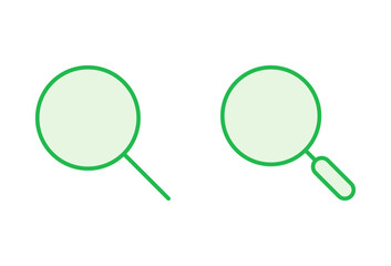 Search icon set. search magnifying glass icon