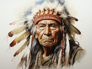 portrait of a chief