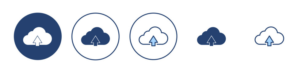 Cloud icon vector. cloud sign and symbol