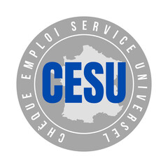 Symbole CESU chèque emploi service universel