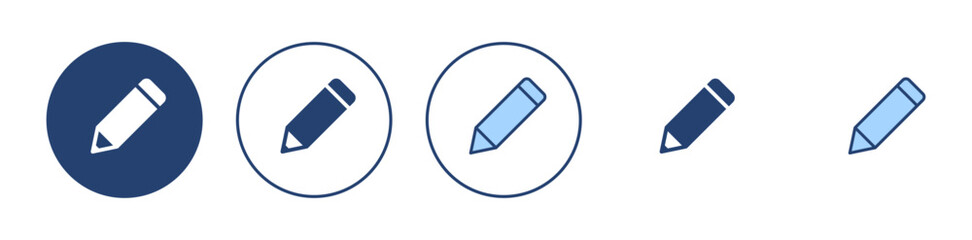 Pencil icon vector. pen sign and symbol. edit icon vector