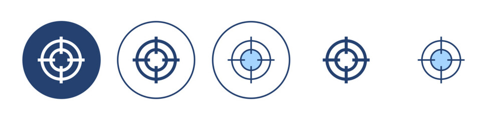 Target icon vector. goal icon vector. target marketing sign and symbol