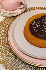 Bolo de Cenoura com Chocolate