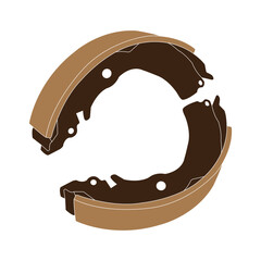 Brake pad icon