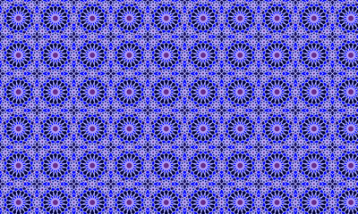 Oriental Geometric Pattern Background