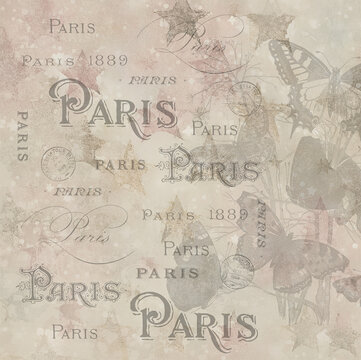 Vintage Wallpaper Antique Style 