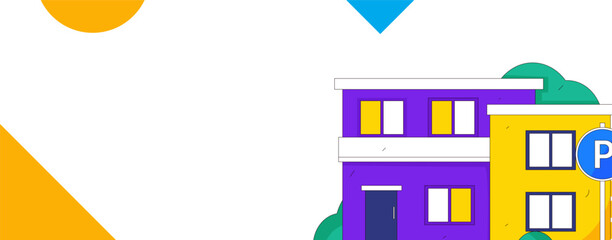 Holiday travel travel characters internet background vector hand drawn illustration
