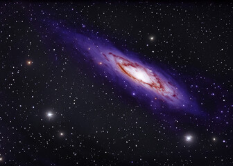 Obraz premium space galaxy in space
