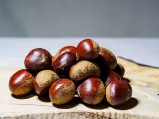 美味しそうな栗の実