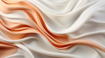 Obraz premium Copy Space Wavy White Background Layers, Background Image,Desktop Wallpaper Backgrounds, Hd