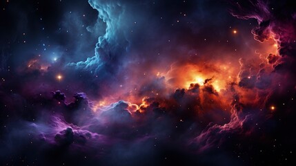 Obraz na płótnie Canvas Purple Watercolor Galaxy Background, Background Image,Desktop Wallpaper Backgrounds, Hd
