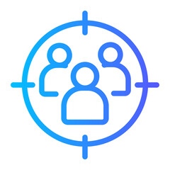 target gradient icon
