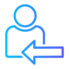 user gradient icon