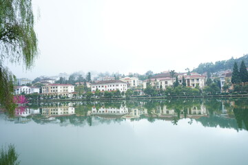  Sa Pa Lake in Sapa, Vietnam - ベトナム サパ サパ湖