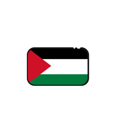 Palestine flag icon 