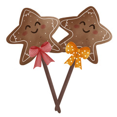 christmas starts cookies