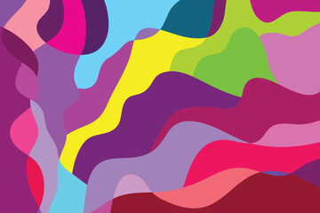 ABSTRACT BACKGROUND COLORFULL