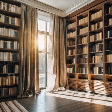 library room with books