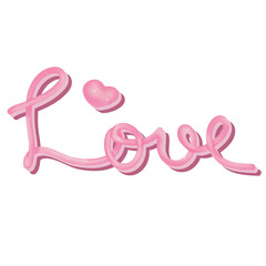 Fototapeta premium Valentine's Day, the day of love, the day with a pink heart, is scheduled to be on the 14th of February every year.
