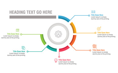 Process Flow chart, Timline Process, Banner, Work Flow