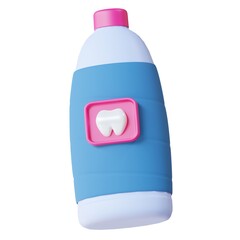 3d icon tooth paste
