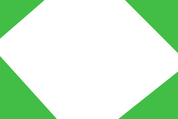 Digital png illustration of green abstract shape on transparent background