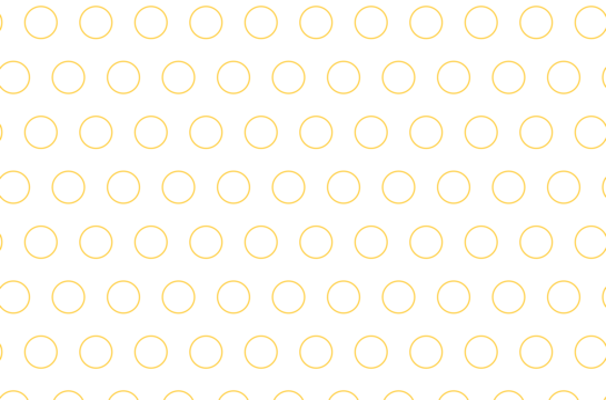 Digital png illustration of yellow circles pattern on transparent background - Powered by Adobe