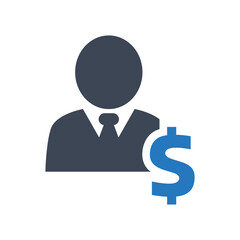Income money wage vector icon