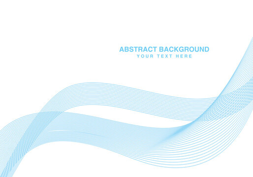 Abstract Blue Background creative design free vector illustration colorful wave vector
