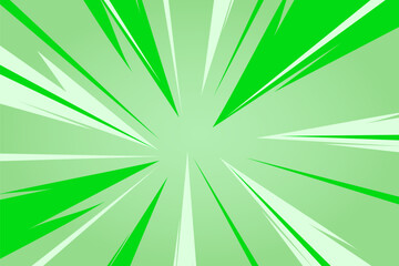 a close-up of a green background with rays coming out of the center. The rays are white and they are evenly spaced around the center. The background is a deep green and it contrasts sharply