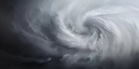 Foto op Aluminium abstract typhoon background © sam