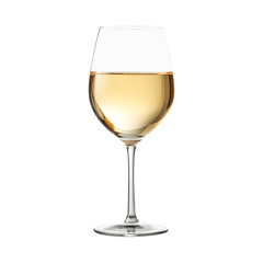 glass of wine isolated on transparent background Remove png, Clipping Path - obrazy, fototapety, plakaty