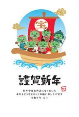 2024年　辰年　年賀状
