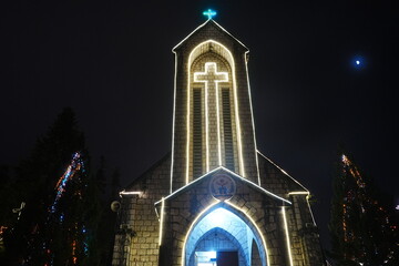 The Stone Church in Sapa, Vietnam - ベトナム サパ協会 