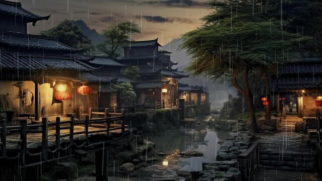 night in the city