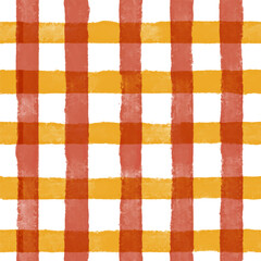Gingham chequered seamless pattern vector print