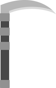 recommend clip art: vector of kama, traditional japanese weapon