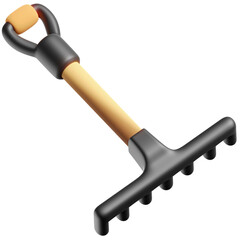 Gardening tools and tools - agriculture - 3D Illustration