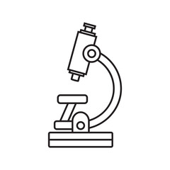 microscope icon vector