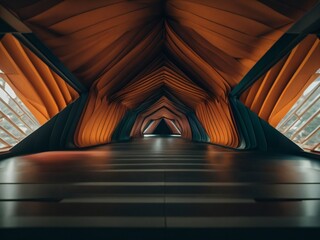 Naklejka premium symmetrical geometric