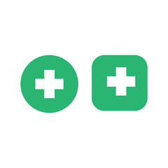 Fototapeta premium Medical cross icon. flat trendy style illustration on white background..eps