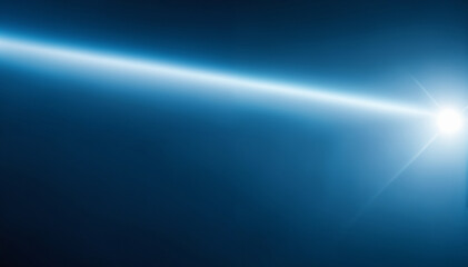Abstract blue light background. Blurred background. Bokeh. 