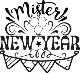 happy naw year svg cut file